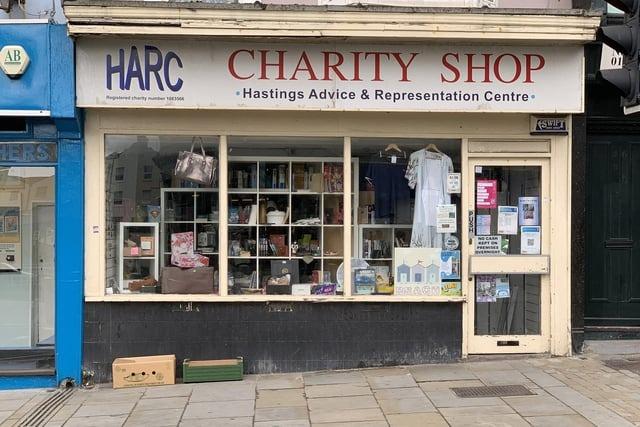 HARC charity shop in St Leonards