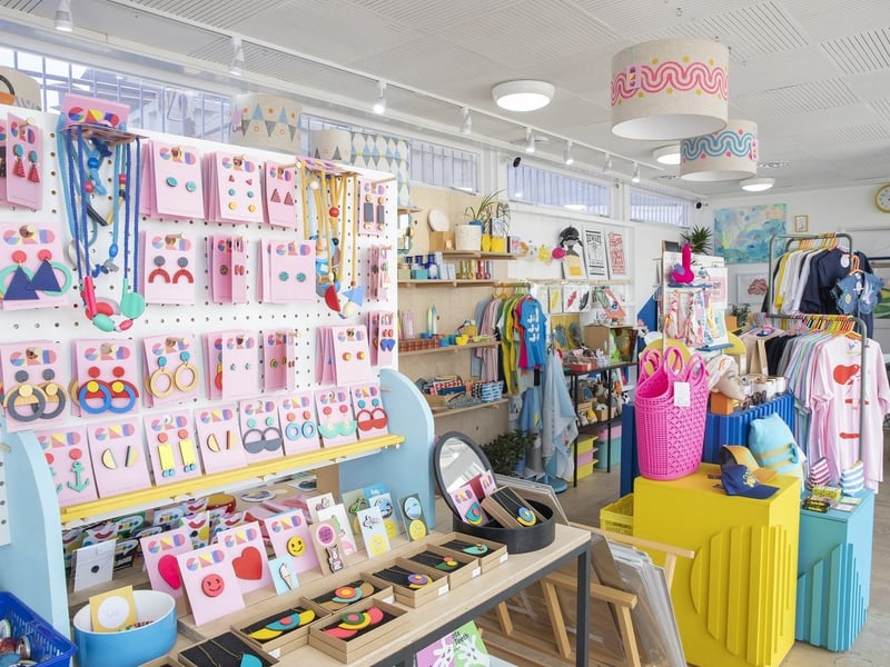Inspired features a really colourful range of arts and crafts
