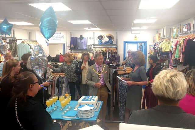 Opening of Raystede charity shop in Hailsham