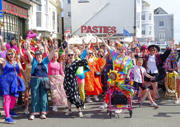 Frock Up Friday 2025 in Hastings. Photo by Marie Richardson.