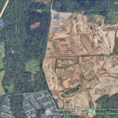 Portsmouth Water has appointed engineering consultancy Clancy to deliver the next stage of the Havant Thicket Reservoir Project, with a pumping station and 8.5km pipeline to be built. Photo: Google Earth.