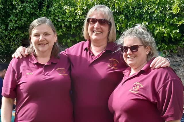 Woodstock Day Nursery owner Anne Shrieves, centre, with managers Vicky George and Hayley Brown