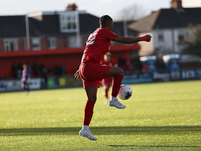 Worthing take on Bath City in front of the TNT Sports cameras at Woodside Road