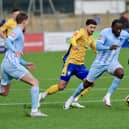 Lancing in action against Cray Valley PM | Picture: Stephwn Goodger