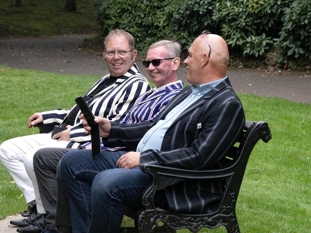 Crowds enjoyed the spectacular scooter rally which took place at Bognorphenia this weekend.