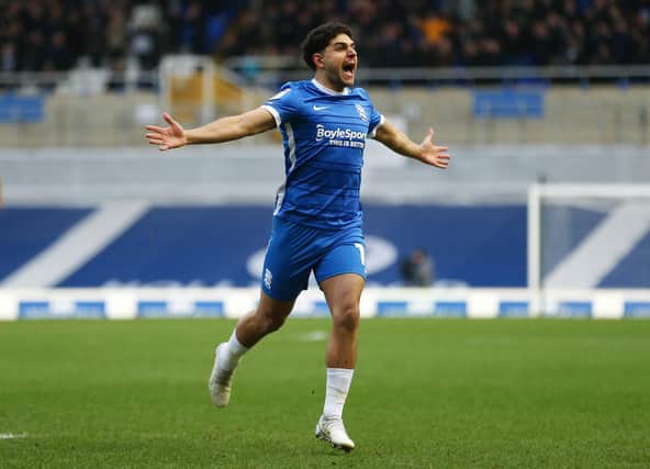 Last season the 22-year-old played 32 games across two loan spells in the Championship, first with promoted Sheffield United and then Birmingham City. (Photo by Matt McNulty/Getty Images)