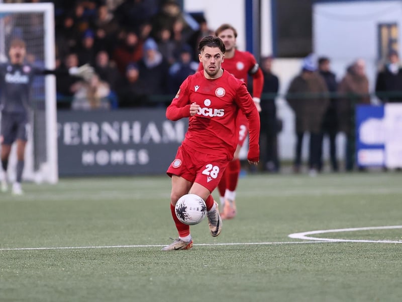 Worthing in action away to Tonbridge Angels in National League South