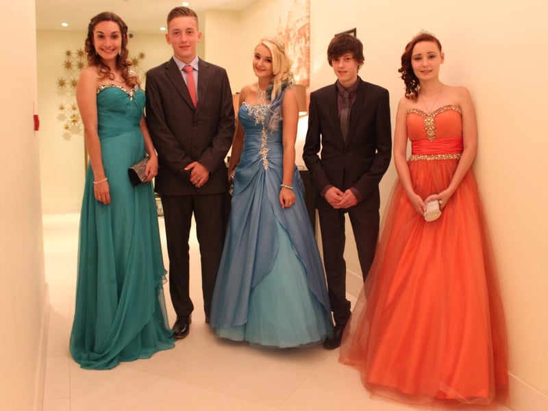 The Eastbourne Academy school proms. Contributed