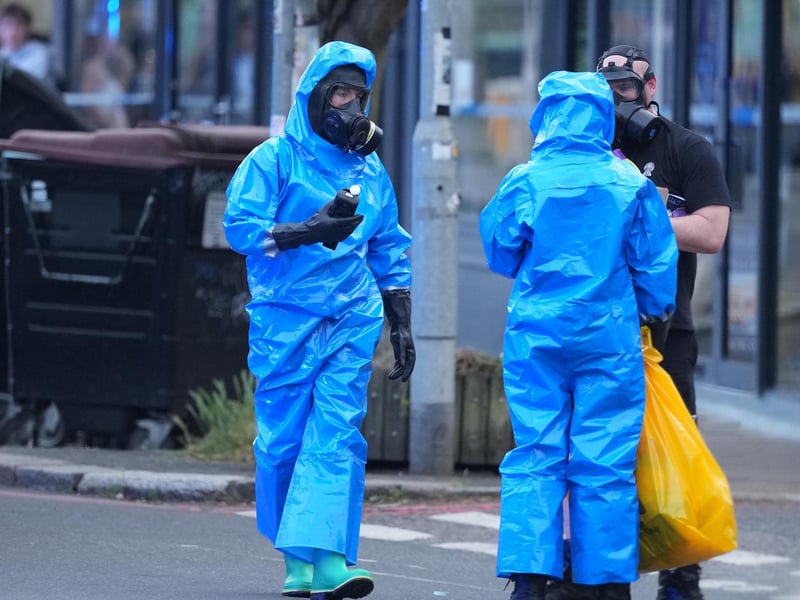 Two men have been arrested following a drug search conducted by the Metropolitan Police at an address in East Sussex.