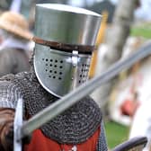 Arundel Castle medieval festival. Pic S Robards SR2304101
