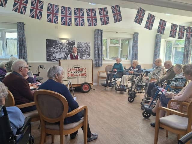 A Jolly Good Knees Up At The Queensmead Care Home