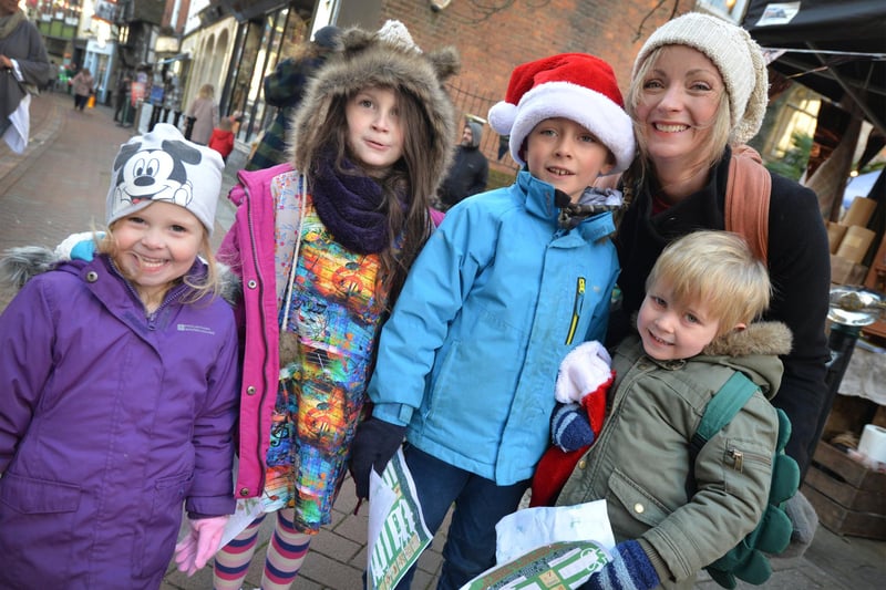 The town kickstarts its festive celebrations with a jam-packed weekend. There are market stalls to browse, live music in the streets, festive food, a children's treasure and carol singing. Alongside this, Father Christmas and Mrs Clause make an appearance to greet children at Butlers Gap.