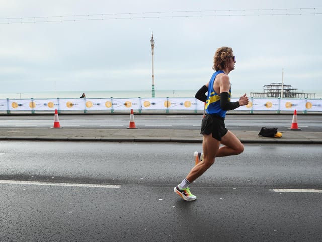Scenes from the 2024 Brighton Half Marathon