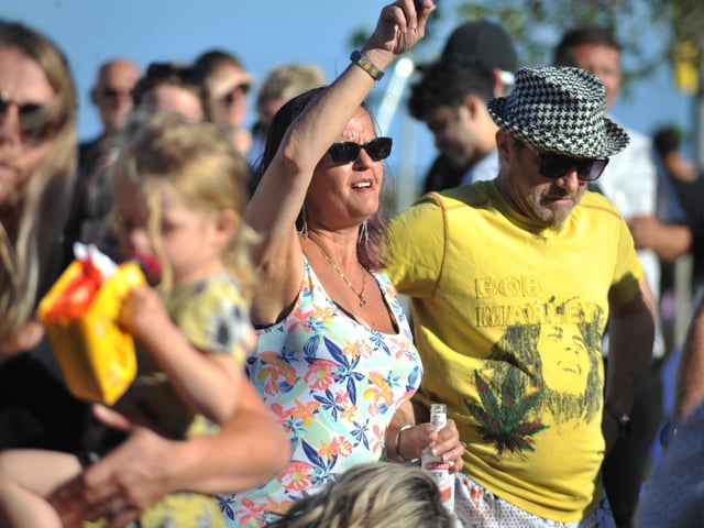The weekend featured performances from national stars and local talent. Pic S Robards SR2208205