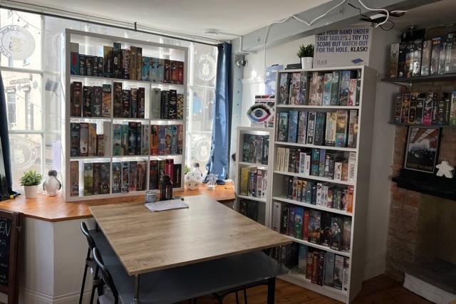 Inside The Board Game Cafe