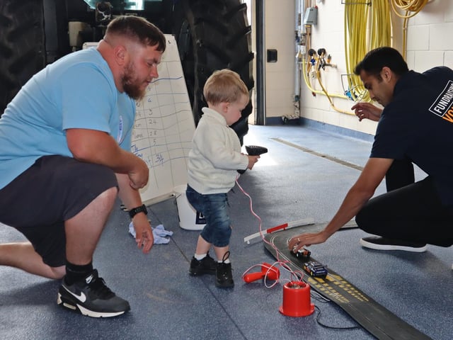 The RNLI open day took place on Sunday. Picture: RNLI