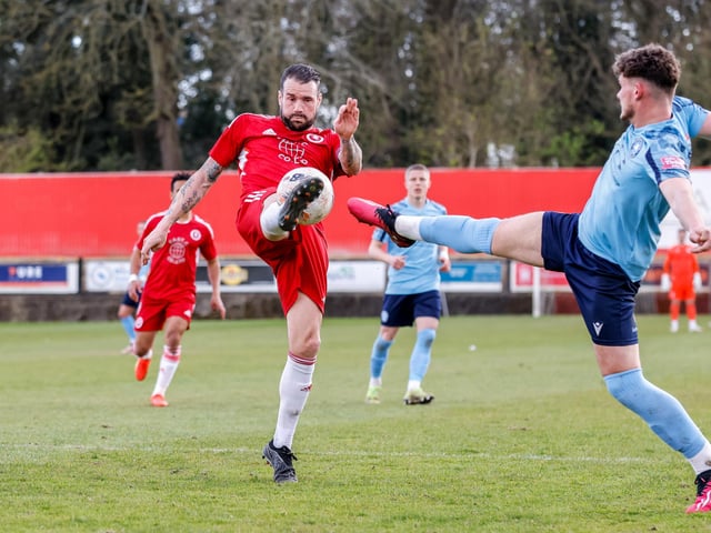 Action from Eastbourne Borough's defeat at Welling in National League South