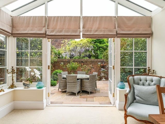 This town house really is quite special, converted from the former court house in Steyning. It has come on the market with estate agent Hamilton Graham at £1.6million.