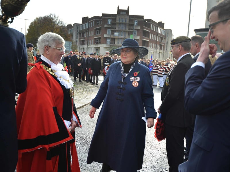 Eastbourne Remembrance Sunday on November 9 2025.