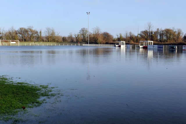 Flood at Arundel FC