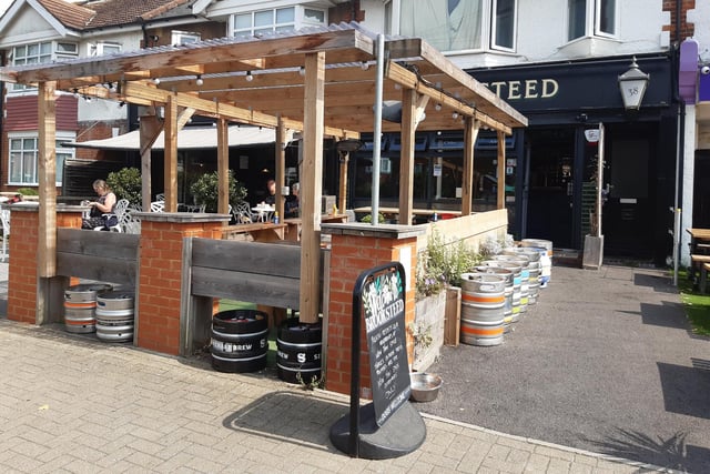 Brooksteed Alehouse, South Farm Road, is a micropub with stylish decor and comfortable seating plus covered outside areas