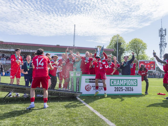 Worthing beat Ebbsfleet to clinch the National League South title