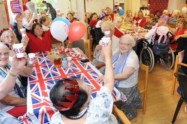 Diamond Jubilee party at Suzanne Green Day Centre, Horsham
