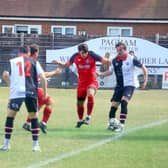 Action in the Pagham-Wick clash | Roger Smith