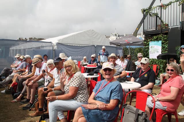 Airbourne 2022 (photo from Boundless) - More than 1,200 Boundless members and guests enjoyed the show from an exclusive area provided by the public sector and civil service membership club