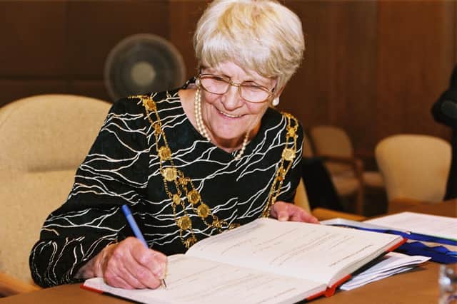 Former Mayor of Crawley Sally Blake has died aged 84