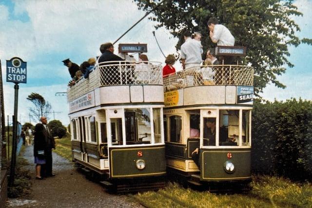 The tram ran between Princes Park and the Crumbles