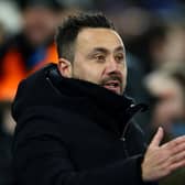 Roberto De Zerbi made a surprise revelation about his target for Brighton in the Premier League this season.  (Photo by Bryn Lennon/Getty Images)