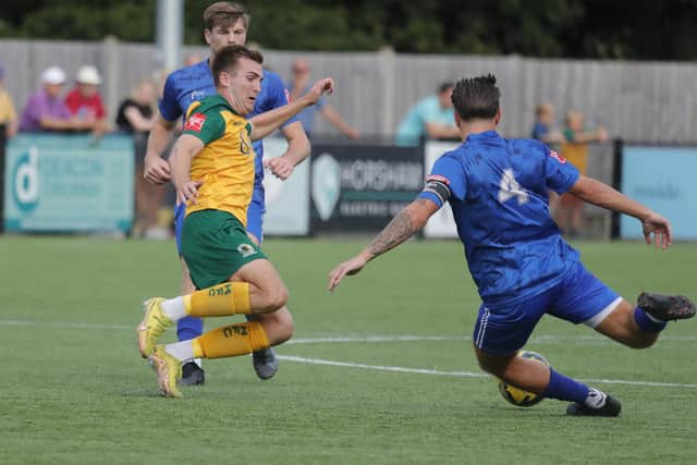 Horsham take on Marlow in the first tie on Saturday | Picture: John Lines