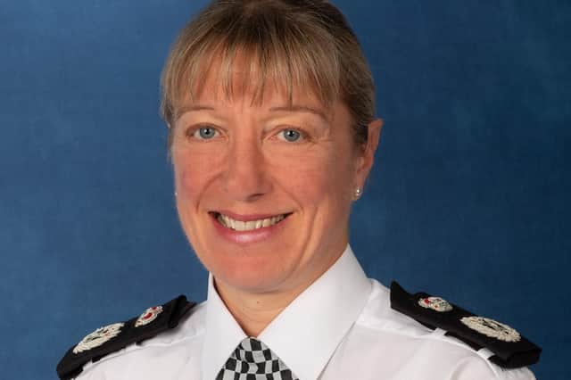 Chief Constable Jo Shiner. Picture: submitted