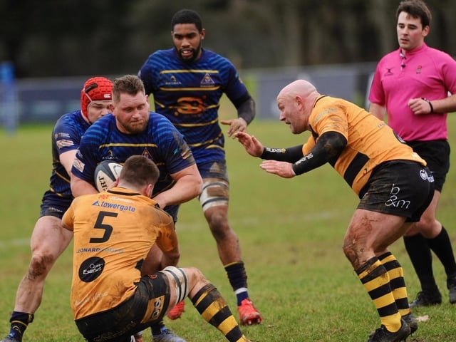Worthing Raiders v Canterbury in National two east