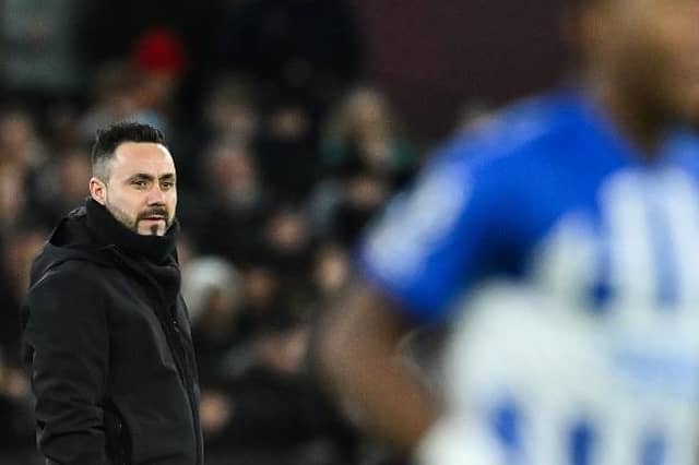 Brighton's Italian head coach Roberto De Zerbi has guided the Seagulls to seventh in the Premier League despite a significant injury list