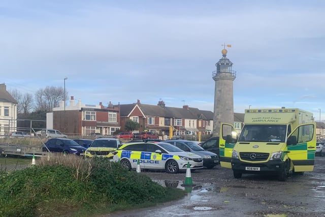 A body has been pulled from the sea near a harbour in Sussex, police have confirmed