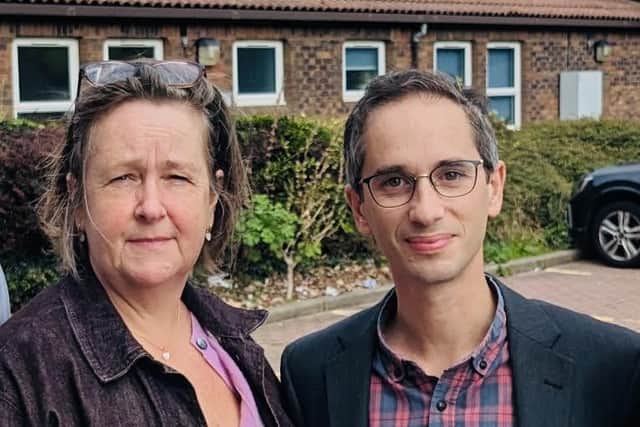 Lewes District Council and Green group leader Zoe Nicholson and Green group deputy leader Ezra Cohen. Photo: Lewes District Green Party