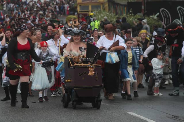 Hastings Pirate Day 2025. Photo by Roberts Photographic.