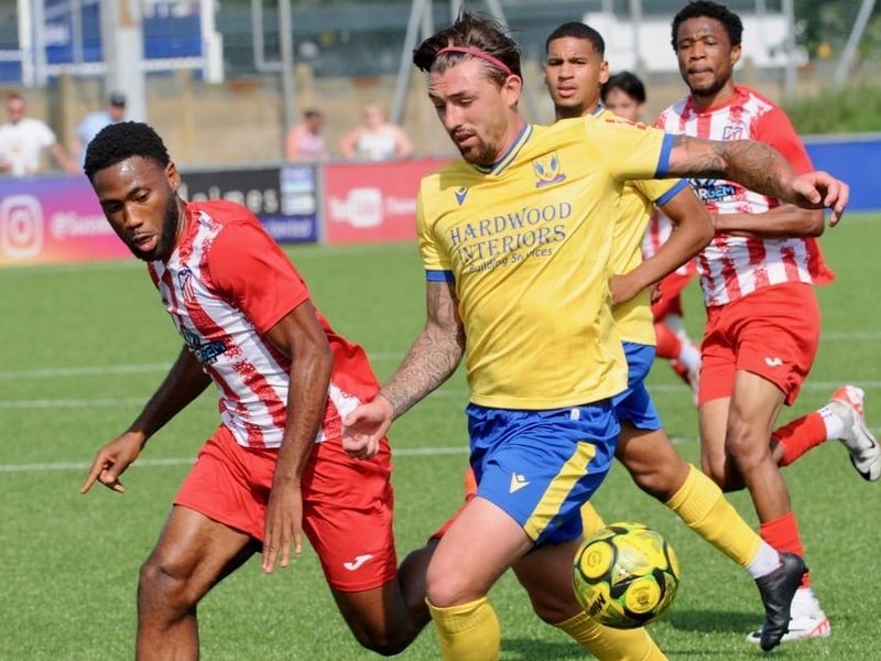 Lancing v Athletic Newham in the FA Cup