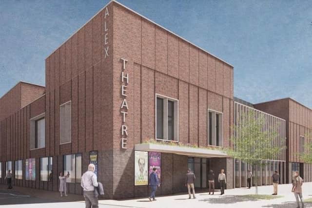The design of the Alexandra Theatre, Bognor Regis
