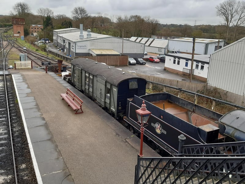 Sheffield Park station on the Bluebell Railway