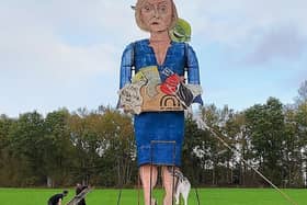 In Kent, Edenbridge Bonfire Society released images of their 10m tall Truss tableaux, which will be burnt at the town’s Recreation Ground’s firework display.