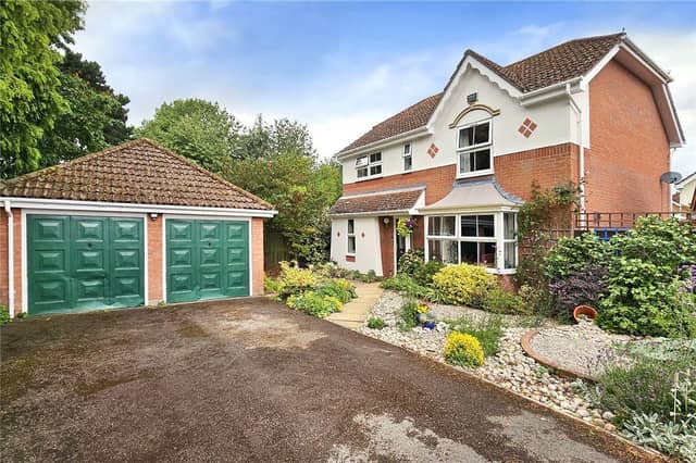 A fantastic family home, this four-bedroom property on the Marlborough Place estate in Littlehampton is on the market with Graham Butt priced at £475,000. The agents say the double garage and parking set this house apart from many others on the market.