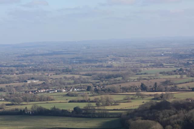 The view to Cooksbridge and Hamsey from Blackcap in the National Park. Photo: Don't Urbanise Hamsey