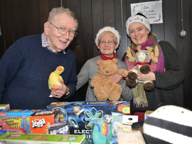 Christmas on the Coast in aid of St Michael's Hospice at Stade Hall, Hastings Old Town.