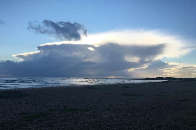 Storm clouds pictured at Littlehampton seafront on Thursday afternoon (November 3). Photo: Trevor Coffey