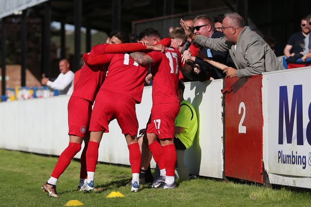 Action from Worthing's win at Dover in National League South