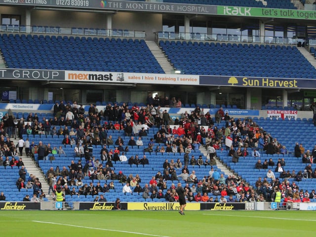 Brighton and Hove Albion v Worthing - Sussex Senior Challenge Cup final 2021/22 season. Picture by Cory Pickford