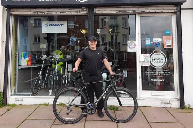 Simon Prior from Phoenix Cycles in Eastbourne